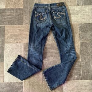 Silver Bootcut Jeans
